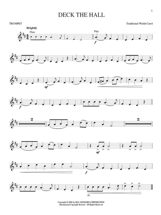 Christmas Carols Trumpet 耶誕頌歌 小號 | 小雅音樂 Hsiaoya Music
