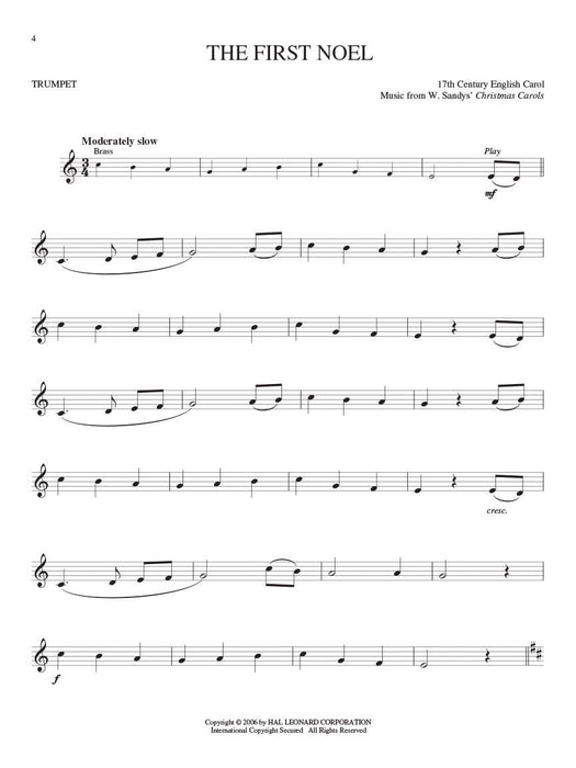 Christmas Carols Trumpet 耶誕頌歌 小號 | 小雅音樂 Hsiaoya Music