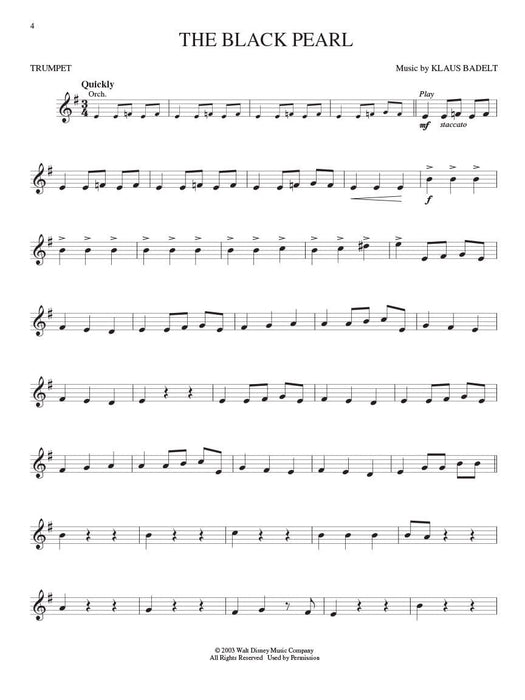 Pirates of the Caribbean for Trumpet 小號 | 小雅音樂 Hsiaoya Music