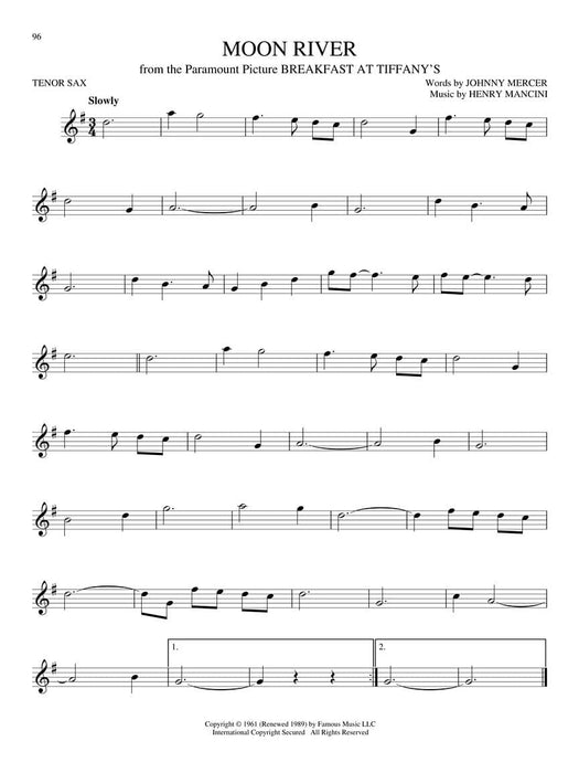 Big Book of Tenor Sax Songs | 小雅音樂 Hsiaoya Music