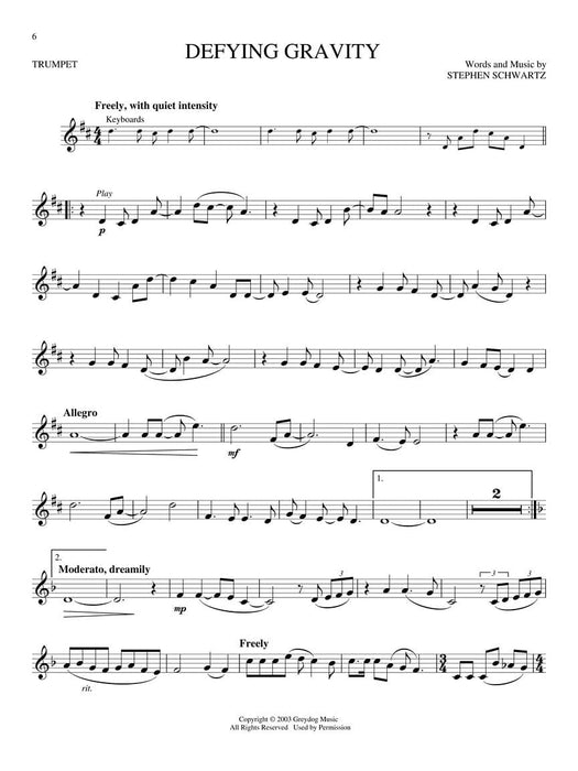 Wicked Trumpet Play-Along Pack 小號 | 小雅音樂 Hsiaoya Music