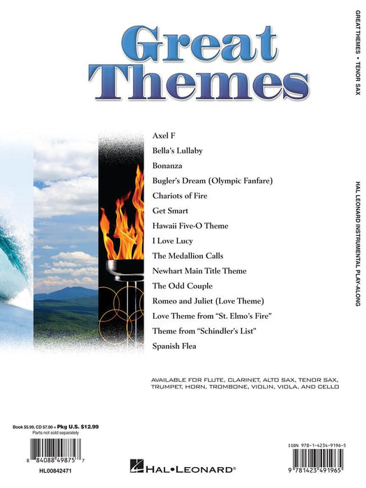 Great Themes Instrumental Play-Along for Tenor Sax | 小雅音樂 Hsiaoya Music