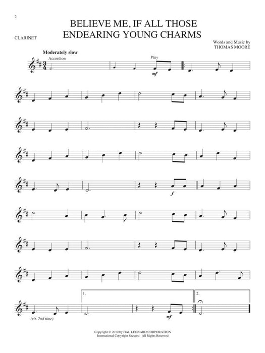 Irish Favorites Clarinet 豎笛 | 小雅音樂 Hsiaoya Music