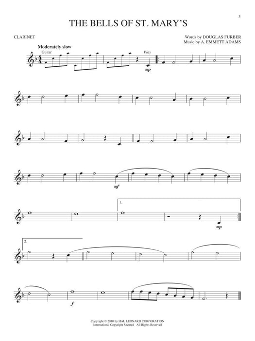 Irish Favorites Clarinet 豎笛 | 小雅音樂 Hsiaoya Music