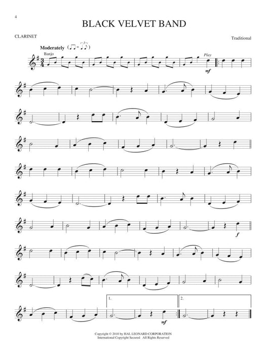 Irish Favorites Clarinet 豎笛 | 小雅音樂 Hsiaoya Music