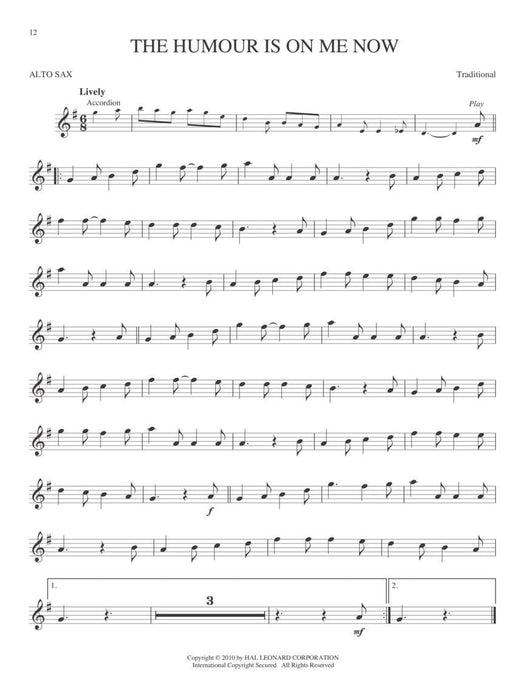 Irish Favorites Alto Sax 中音薩氏管 | 小雅音樂 Hsiaoya Music