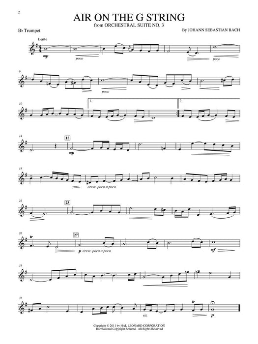 Wedding Trumpet Solos Wedding Essentials Series 小號 獨奏 | 小雅音樂 Hsiaoya Music