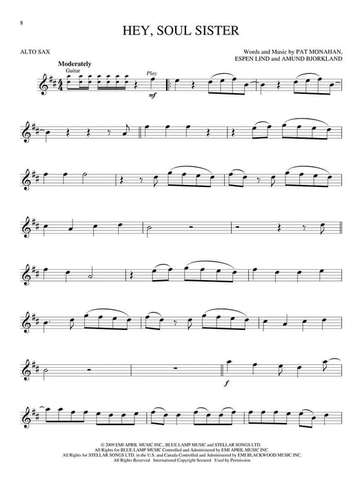 Popular Hits Instrumental Play-Along for Alto Sax 中音薩氏管 | 小雅音樂 Hsiaoya Music