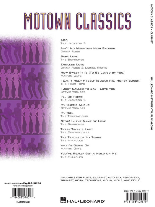 Motown Classics - Instrumental Play-Along Series Clarinet 豎笛 | 小雅音樂 Hsiaoya Music