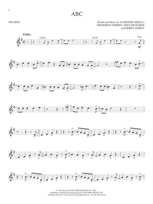 Motown Classics - Instrumental Play-Along Series Trumpet 小號 | 小雅音樂 Hsiaoya Music