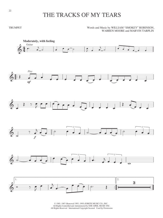 Motown Classics - Instrumental Play-Along Series Trumpet 小號 | 小雅音樂 Hsiaoya Music