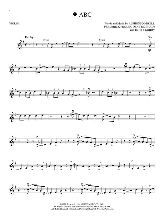 Motown Classics - Instrumental Play-Along Series Violin 小提琴 | 小雅音樂 Hsiaoya Music