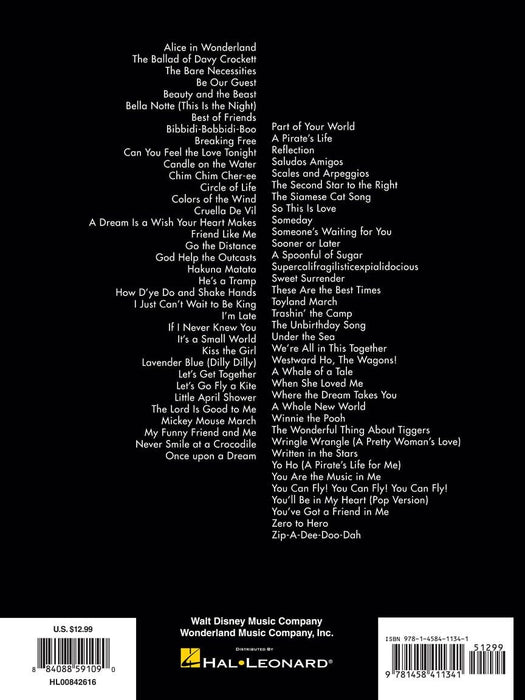 The Big Book of Disney Songs Tenor Saxophone 薩氏管 | 小雅音樂 Hsiaoya Music