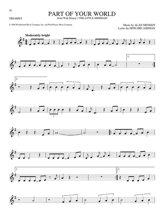 The Big Book of Disney Songs Trumpet 小號 | 小雅音樂 Hsiaoya Music