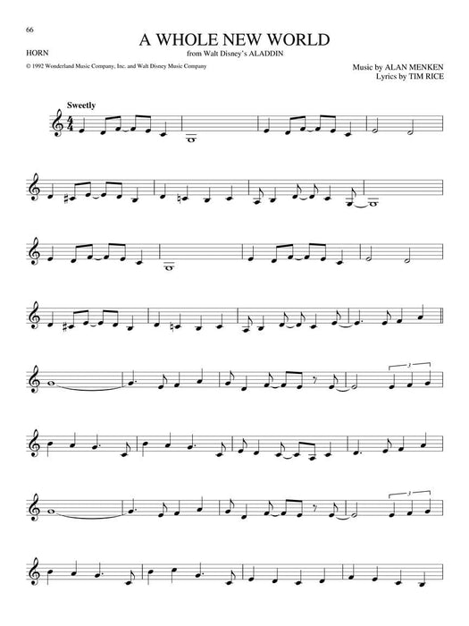 The Big Book of Disney Songs Horn 法國號 | 小雅音樂 Hsiaoya Music