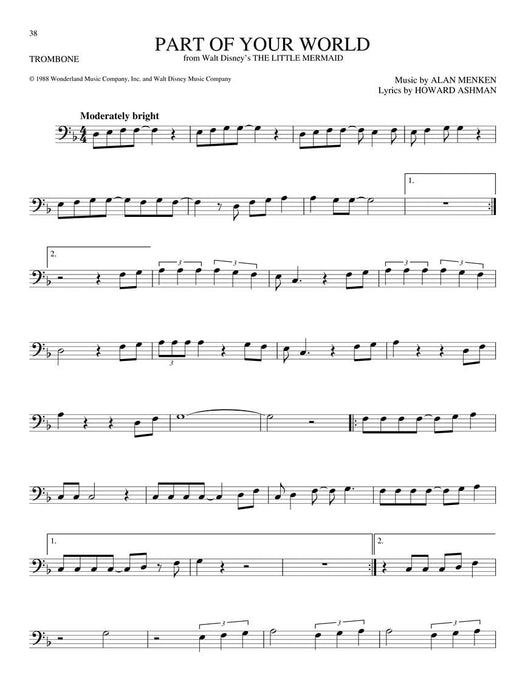 The Big Book of Disney Songs Trombone 長號 | 小雅音樂 Hsiaoya Music