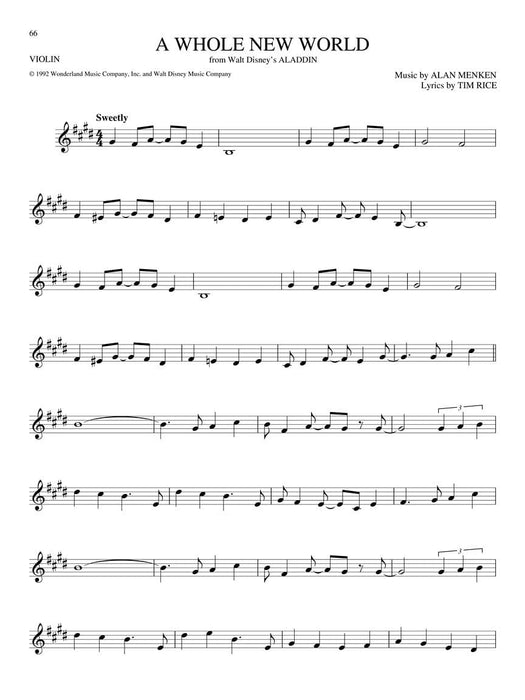 The Big Book of Disney Songs Violin 小提琴 | 小雅音樂 Hsiaoya Music