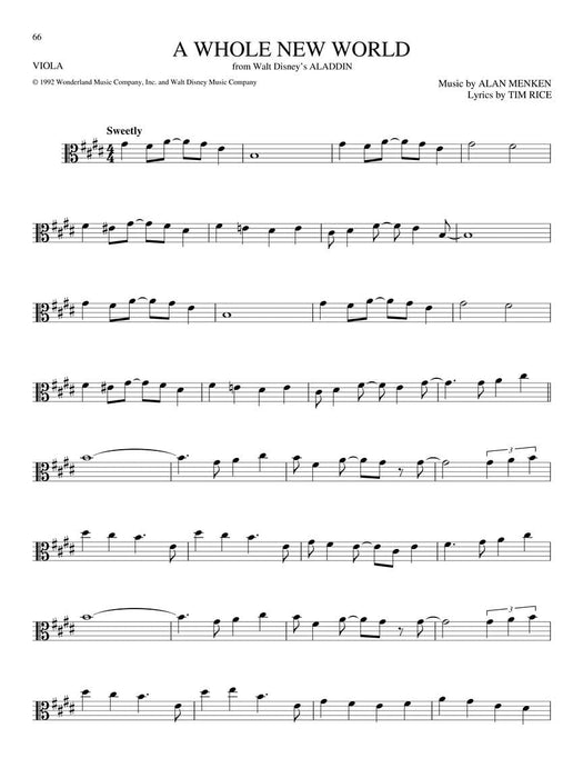 The Big Book of Disney Songs Viola 中提琴 | 小雅音樂 Hsiaoya Music