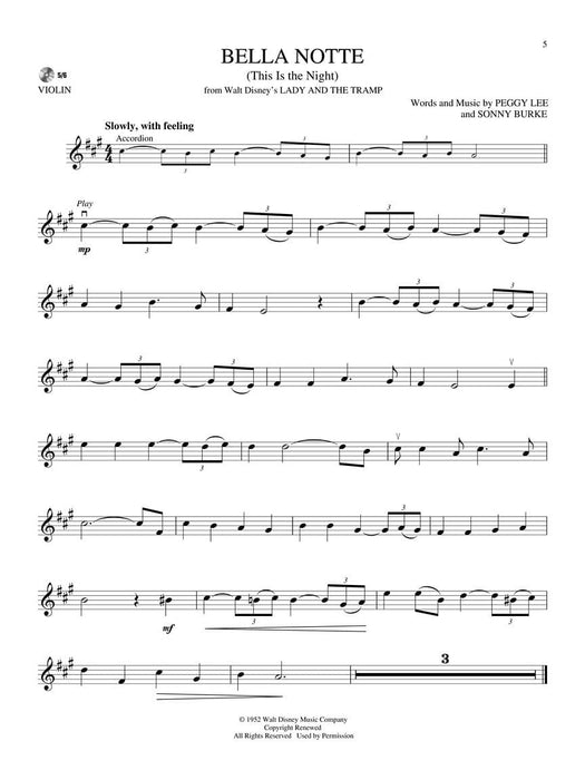 Disney Classics for Violin Instrumental Play-Along Pack 小提琴 | 小雅音樂 Hsiaoya Music