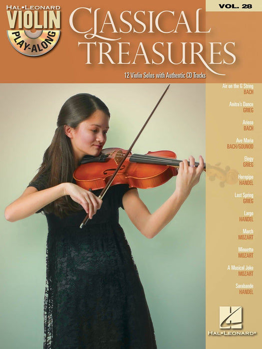 Classical Treasures Violin Play-Along Volume 28 古典 小提琴 | 小雅音樂 Hsiaoya Music