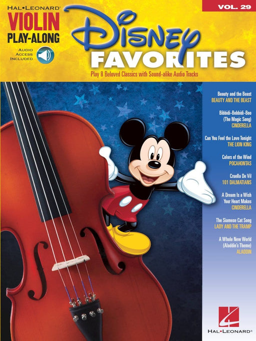 Disney Favorites Violin Play-Along Volume 29 小提琴 | 小雅音樂 Hsiaoya Music