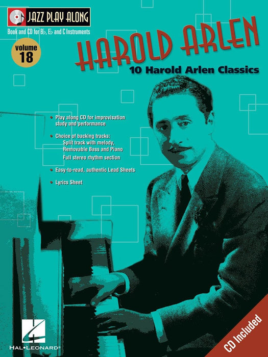 Harold Arlen Jazz Play-Along Volume 18 爵士音樂 | 小雅音樂 Hsiaoya Music