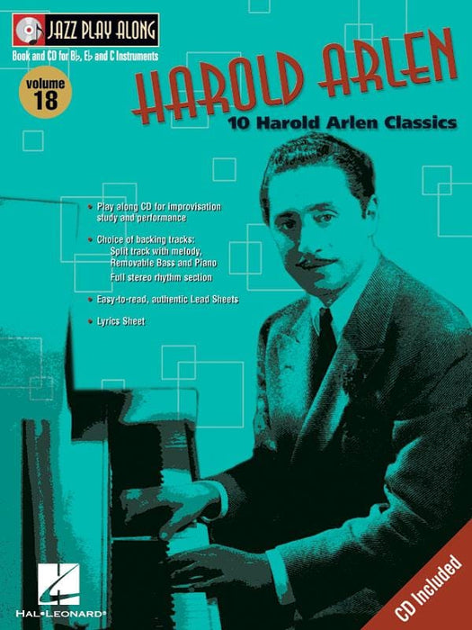 Harold Arlen Jazz Play-Along Volume 18 爵士音樂 | 小雅音樂 Hsiaoya Music