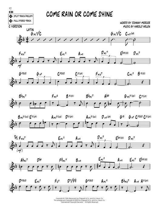 Harold Arlen Jazz Play-Along Volume 18 爵士音樂 | 小雅音樂 Hsiaoya Music