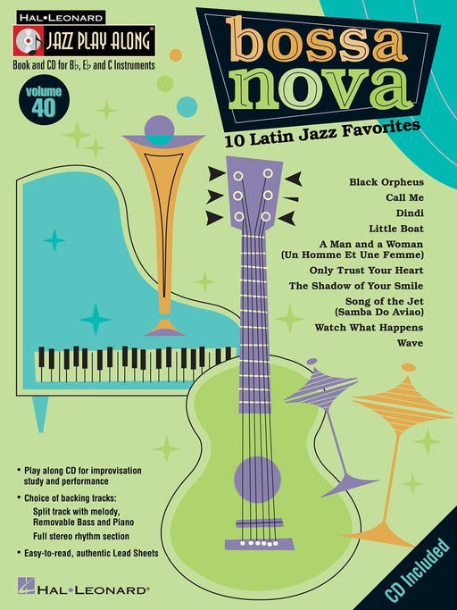 Bossa Nova - 10 Latin Jazz Favorites Jazz Play-Along Volume 40 爵士音樂 爵士音樂 | 小雅音樂 Hsiaoya Music