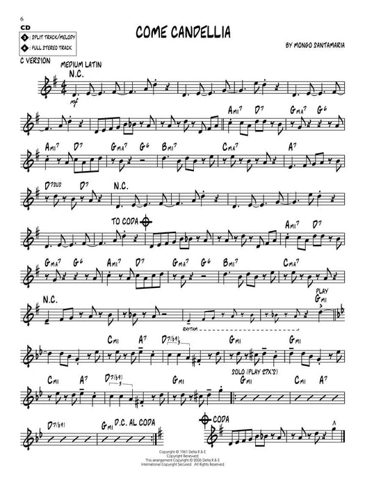 Mongo Santamaria Jazz Play-Along Volume 61 詠唱調爵士音樂 | 小雅音樂 Hsiaoya Music