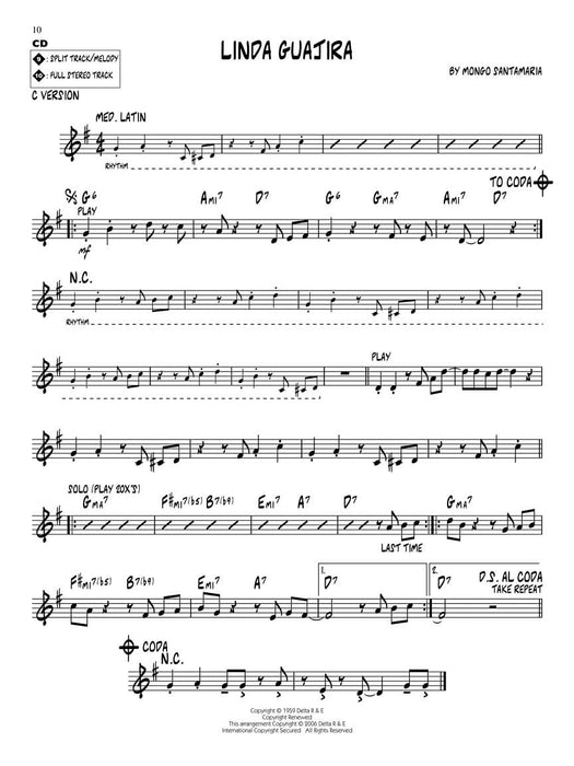 Mongo Santamaria Jazz Play-Along Volume 61 詠唱調爵士音樂 | 小雅音樂 Hsiaoya Music