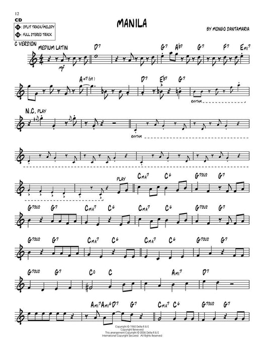 Mongo Santamaria Jazz Play-Along Volume 61 詠唱調爵士音樂 | 小雅音樂 Hsiaoya Music