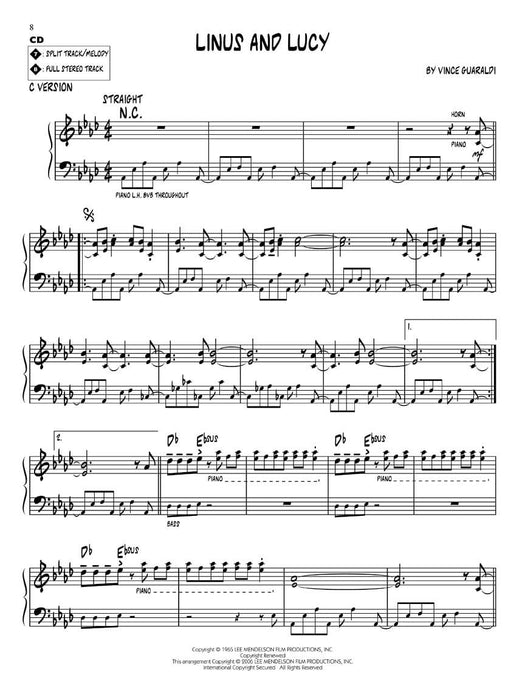A Charlie Brown Christmas Jazz Play-Along Volume 66 爵士音樂 | 小雅音樂 Hsiaoya Music