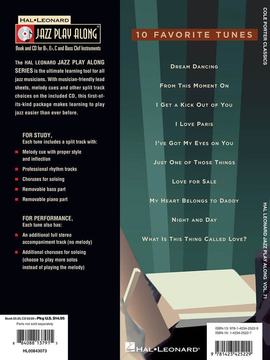 Cole Porter Classics Jazz Play-Along Volume 71 爵士音樂 | 小雅音樂 Hsiaoya Music