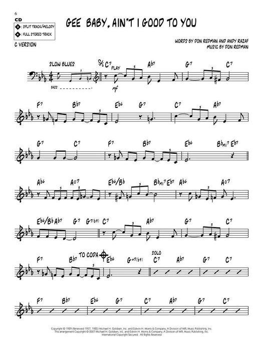 Jazz/Blues Jazz Play-Along Volume 73 藍調 | 小雅音樂 Hsiaoya Music