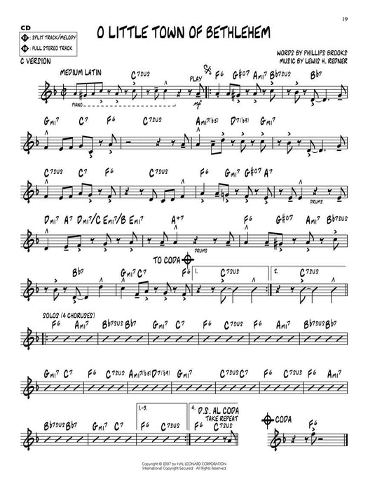 Christmas Carols Jazz Play-Along Volume 20 耶誕頌歌 爵士音樂 | 小雅音樂 Hsiaoya Music