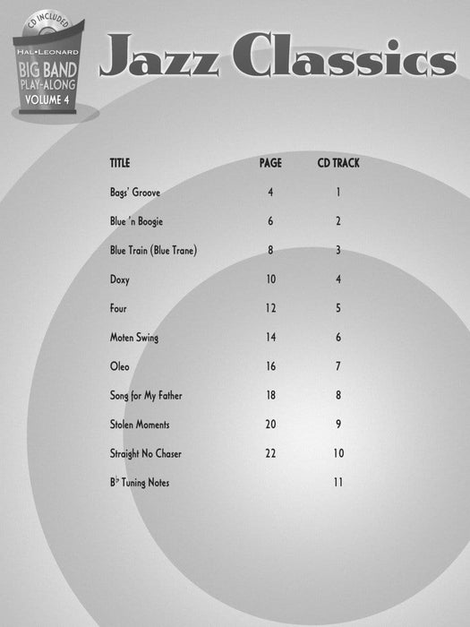 Jazz Classics - Guitar Big Band Play-Along Volume 4 爵士音樂 吉他大樂隊 | 小雅音樂 Hsiaoya Music