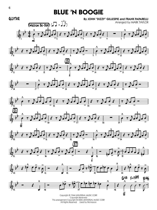 Jazz Classics - Guitar Big Band Play-Along Volume 4 爵士音樂 吉他大樂隊 | 小雅音樂 Hsiaoya Music