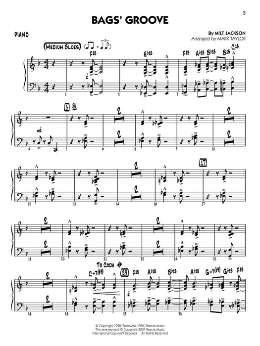 Jazz Classics - Piano Big Band Play-Along Volume 4 爵士音樂 鋼琴大樂隊 | 小雅音樂 Hsiaoya Music