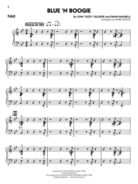 Jazz Classics - Piano Big Band Play-Along Volume 4 爵士音樂 鋼琴大樂隊 | 小雅音樂 Hsiaoya Music