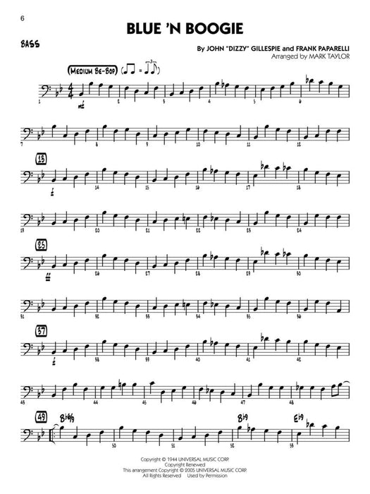 Jazz Classics - Bass Big Band Play-Along Volume 4 爵士音樂 大樂隊 | 小雅音樂 Hsiaoya Music