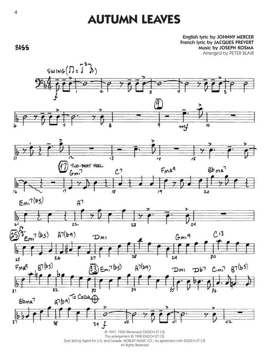 Standards - Bass Big Band Play-Along Volume 7 大樂隊 | 小雅音樂 Hsiaoya Music