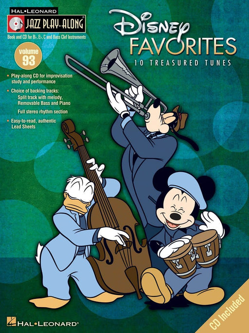 Disney Favorites Jazz Play-Along Volume 93 爵士音樂 | 小雅音樂 Hsiaoya Music