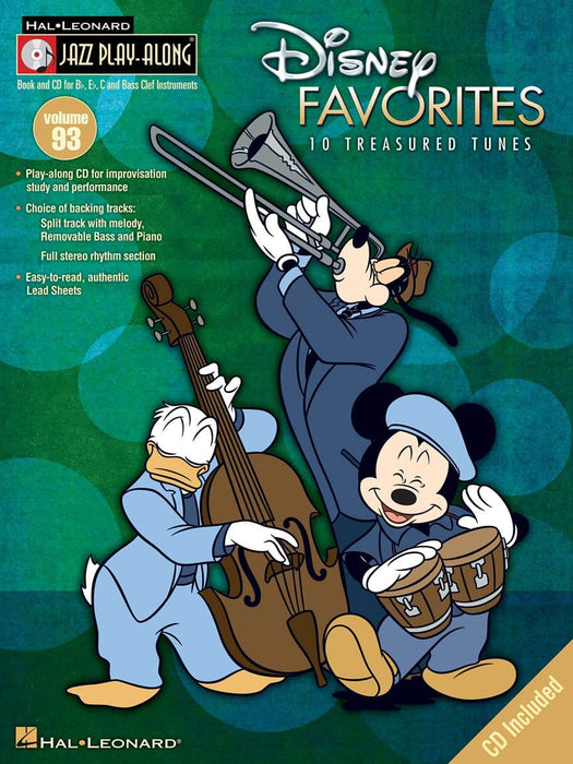Disney Favorites Jazz Play-Along Volume 93 爵士音樂 | 小雅音樂 Hsiaoya Music