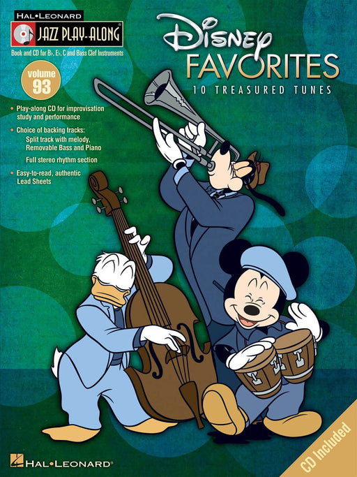 Disney Favorites Jazz Play-Along Volume 93 爵士音樂 | 小雅音樂 Hsiaoya Music