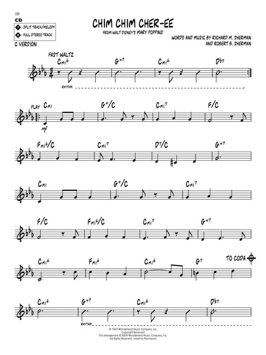 Disney Favorites Jazz Play-Along Volume 93 爵士音樂 | 小雅音樂 Hsiaoya Music