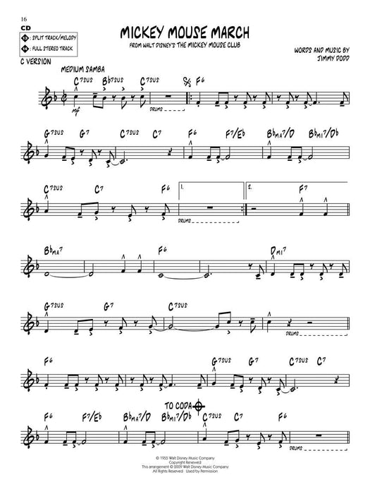 Disney Favorites Jazz Play-Along Volume 93 爵士音樂 | 小雅音樂 Hsiaoya Music