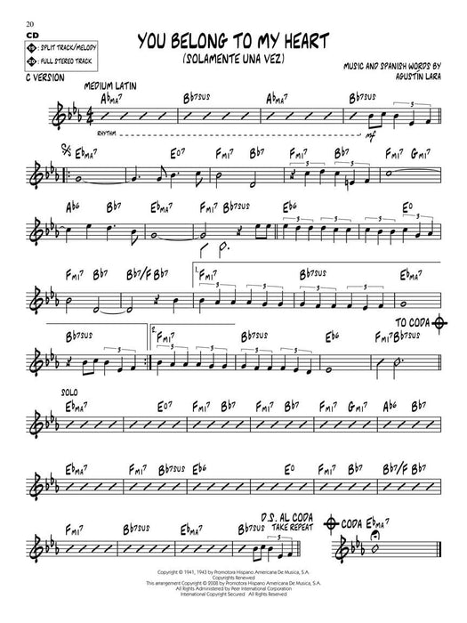 Latin Jazz Standards Jazz Play-Along Volume 96 爵士音樂 爵士音樂 | 小雅音樂 Hsiaoya Music