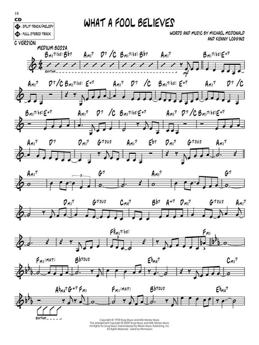 Jazz Pop Jazz Play-Along Volume 102 爵士音樂 爵士音樂 | 小雅音樂 Hsiaoya Music