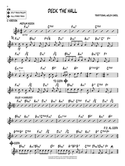 Cool Christmas Jazz Play-Along Volume 111 爵士音樂 | 小雅音樂 Hsiaoya Music